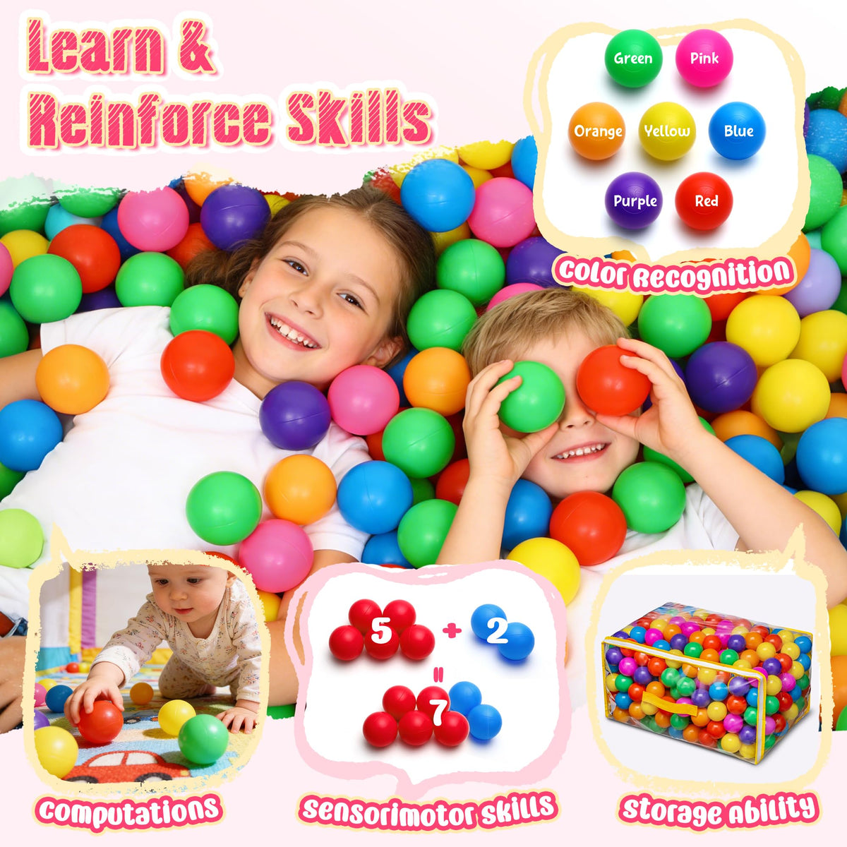 Plastic Ball Pit Balls O691