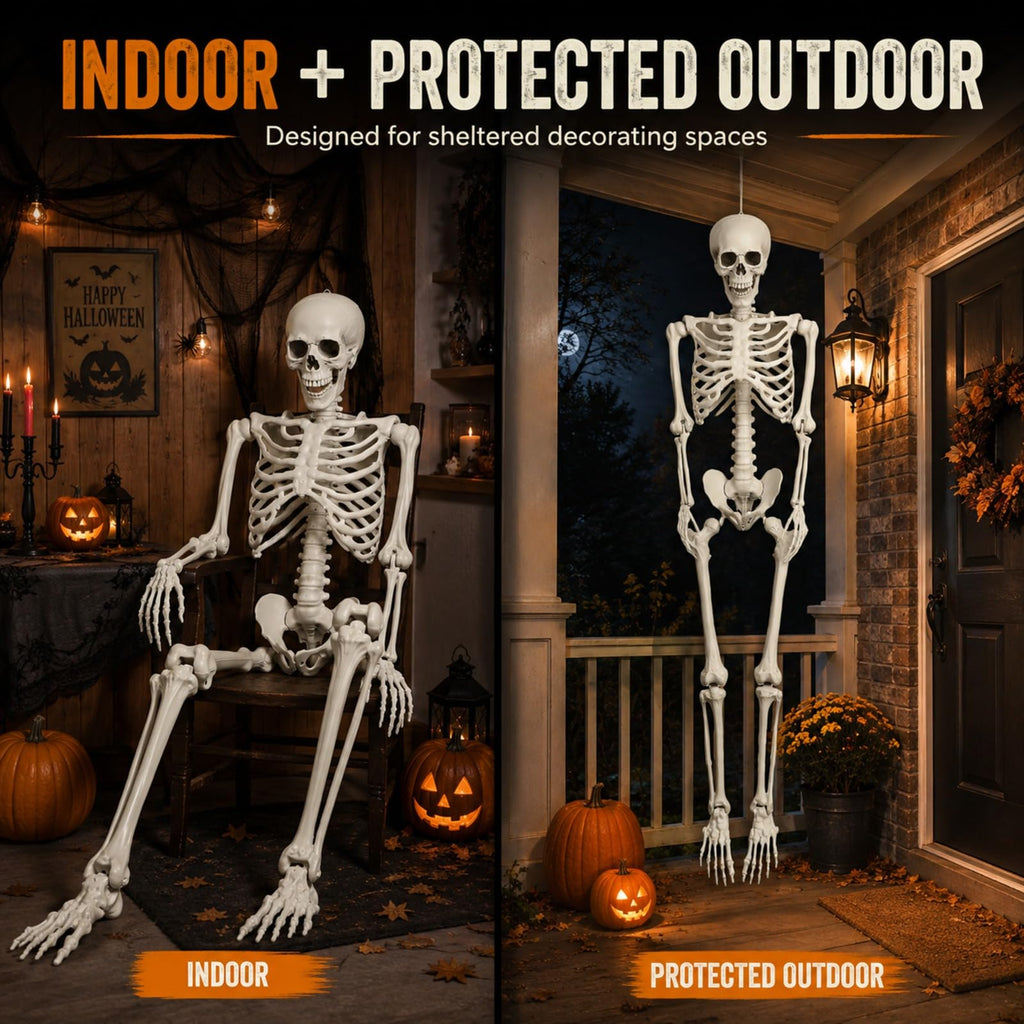 Life Size Posable Skeleton V809408