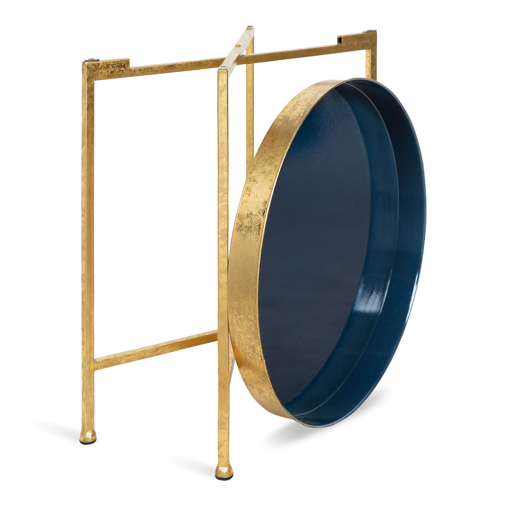 Foldable Round Accent Table P141