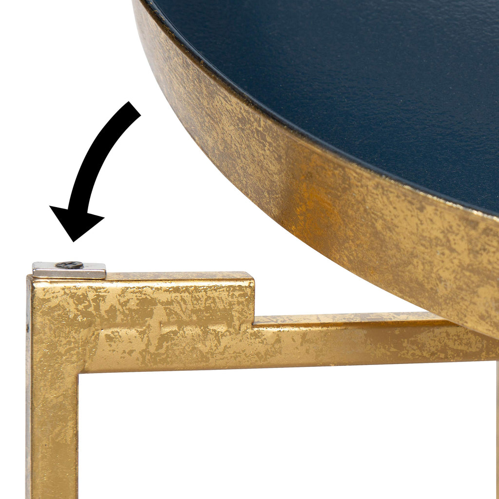 Foldable Round Accent Table P141