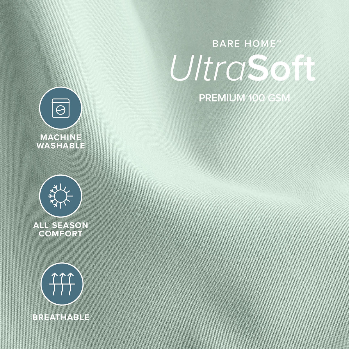 3-Pack Ultra-Soft Microfiber Fitted Crib Sheet H892