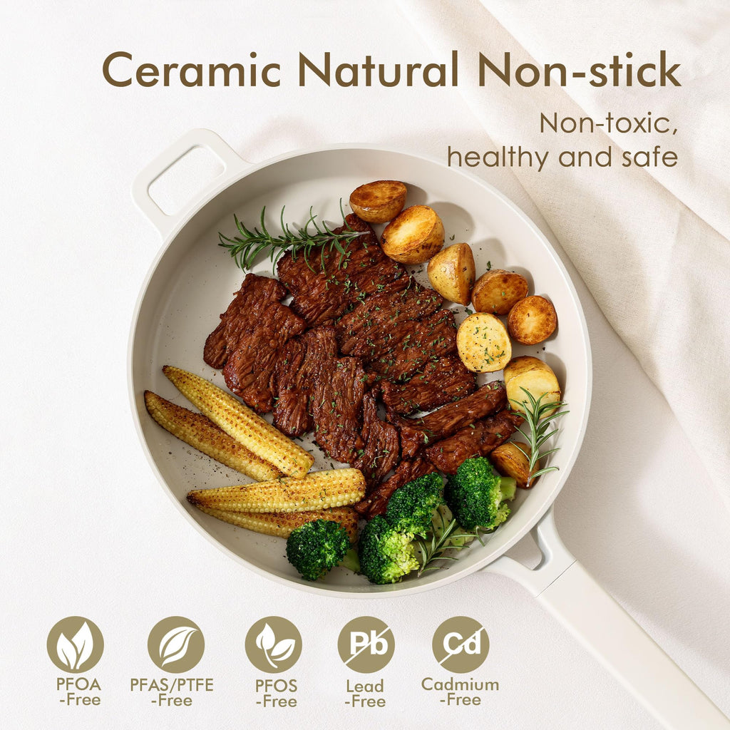 14 Pc Non Stick Ceramic Cookware Set H4864