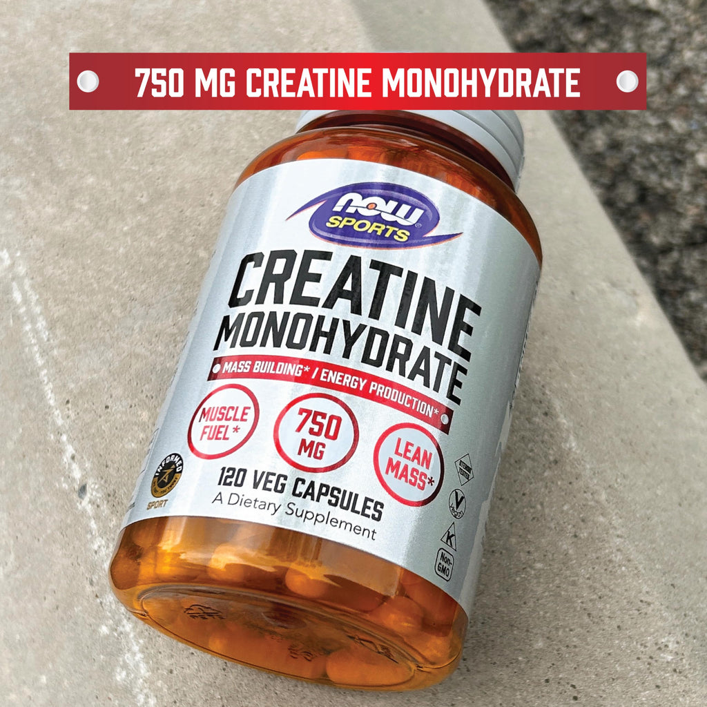 Creatine Monohydrate 750 mg 120 Veg Caps S104641