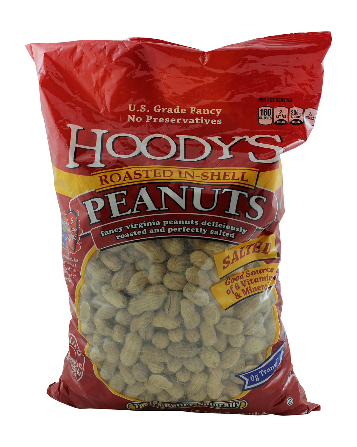 Salted Roast Peanuts 5 Pounds Z946