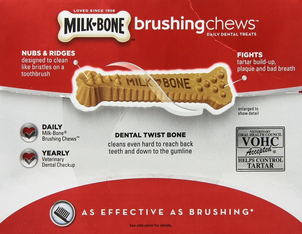 Brushing Chews Daily Dental Treats 22 Ounce 28 Bones J503441
